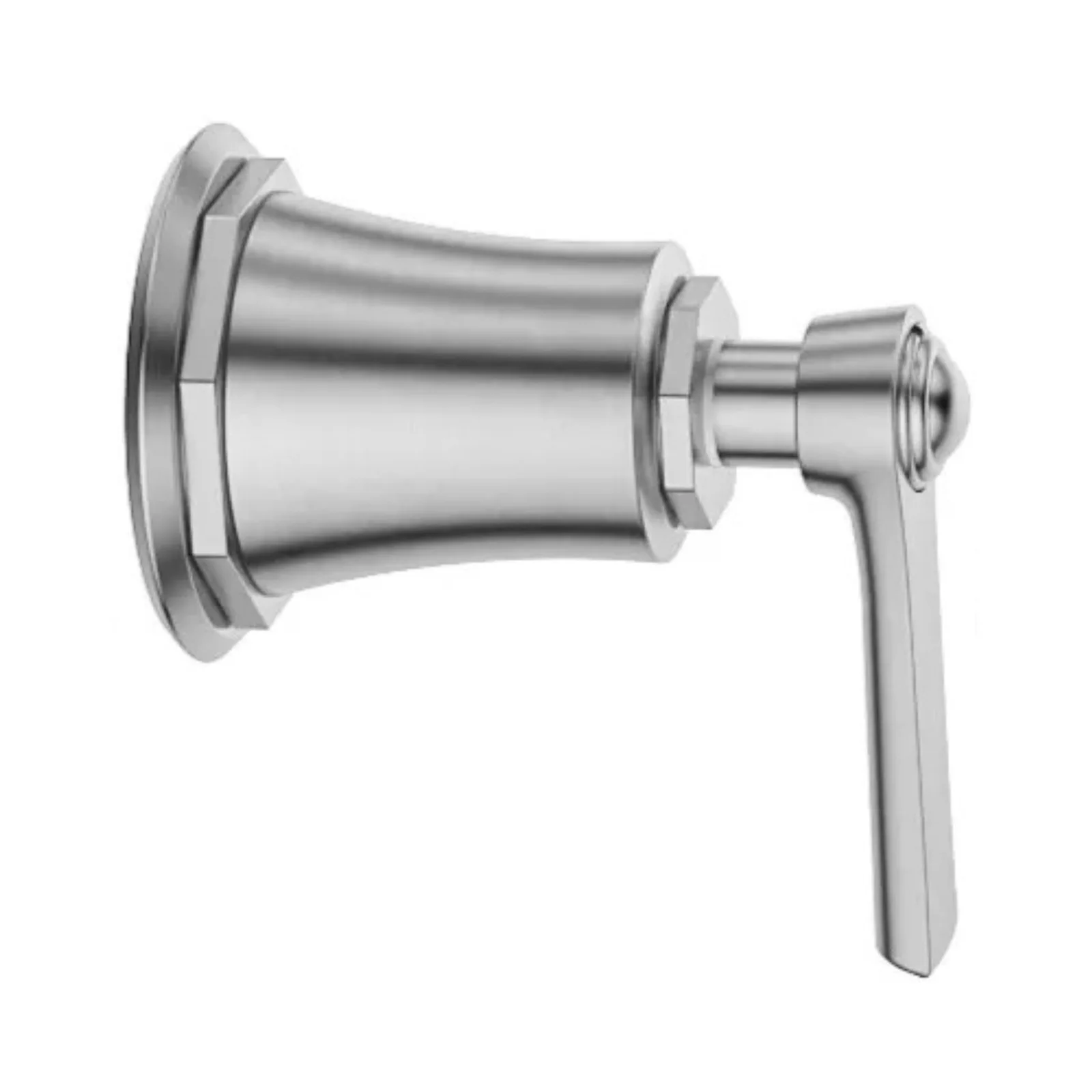 Acabamento para Registro 1/2 E 3/4 Brushed Nickel Doka Ever