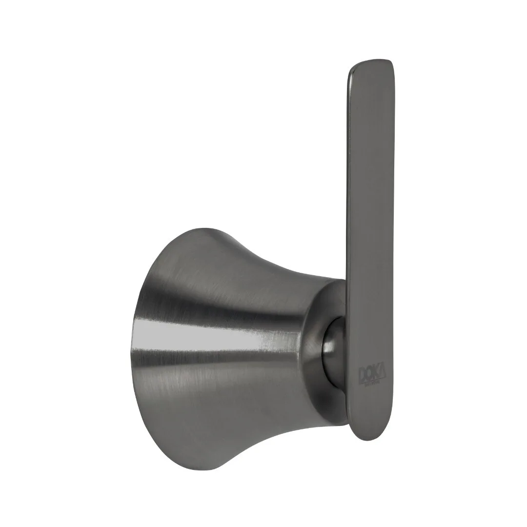 Acabamento Para Registro Gunmetal Doka Rainbow 1/2 E 3/4 Base Deca