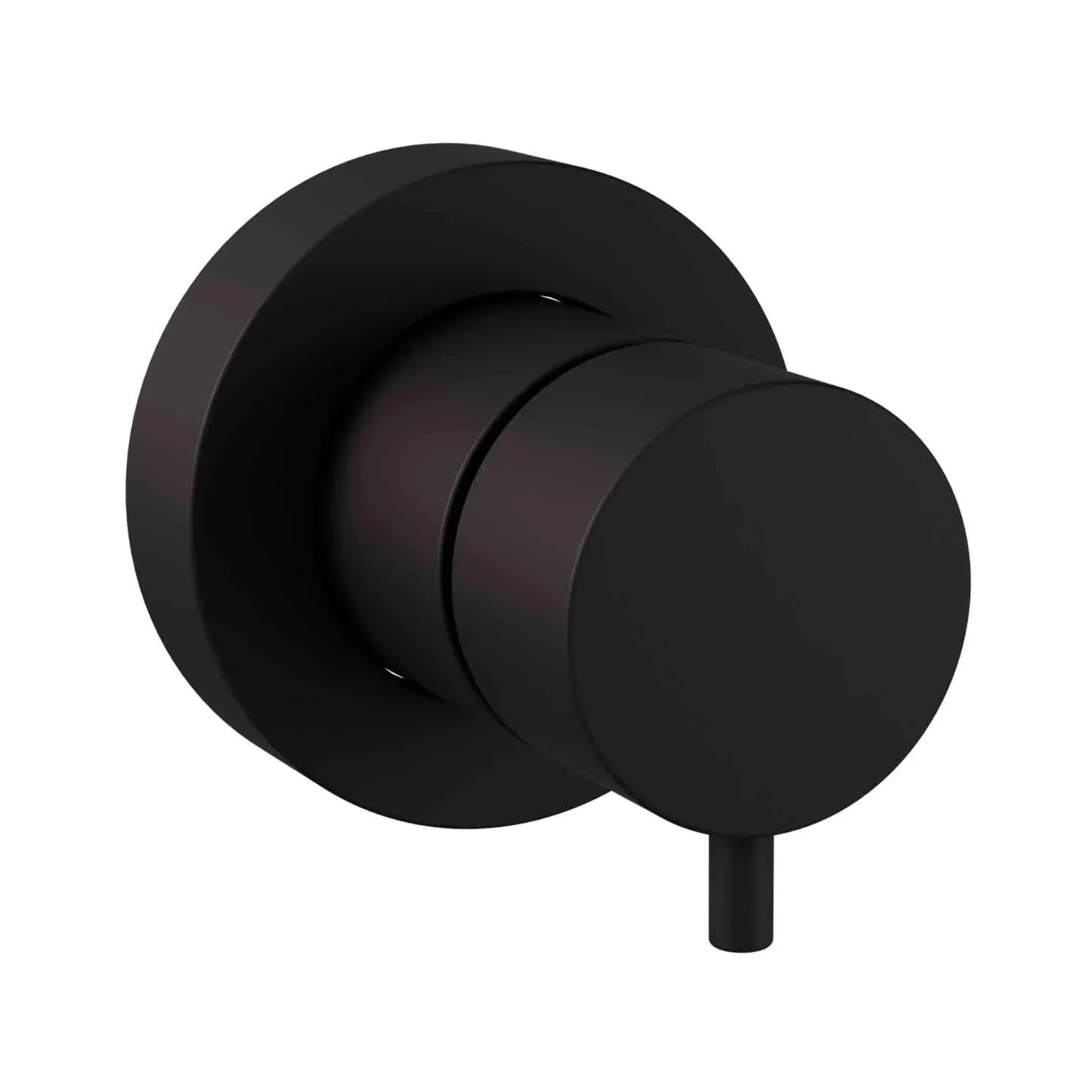 Acabamento para Registro Matt Black Doka Loop