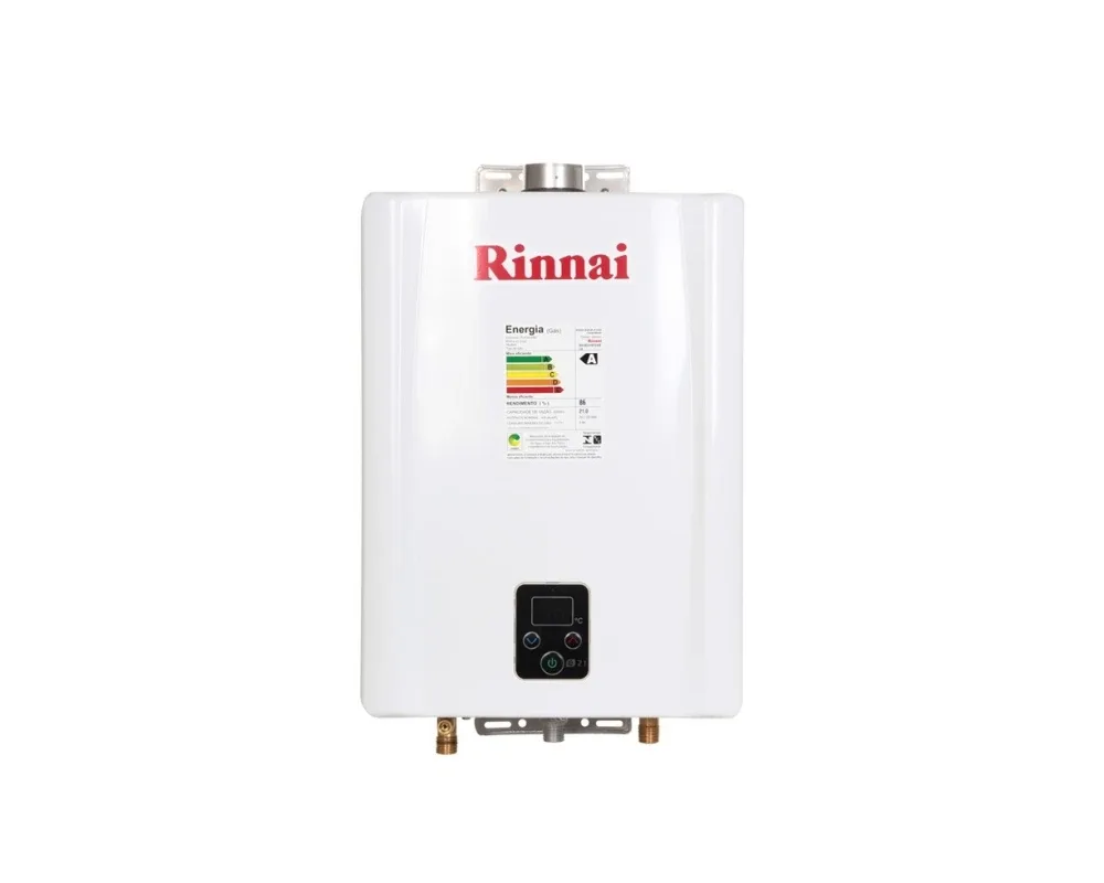 Aquecedor Digital Branco Rinnai Li 21L REU-E211FEH GN