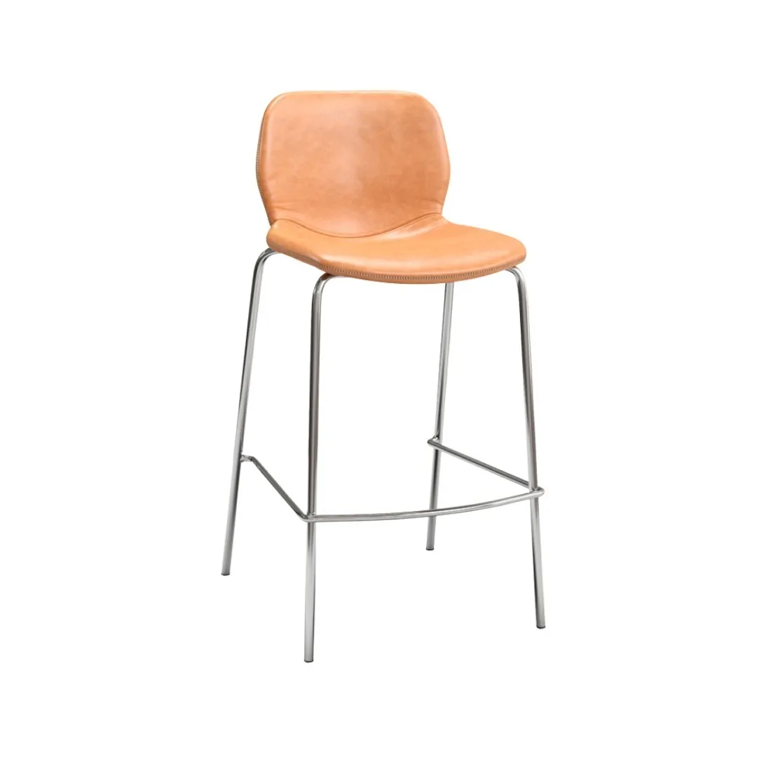 Banqueta Pés Metálicos Bar 101 x 49 x 60 Small 94 x 49 x 60 Salva Design Mobiliário Venere