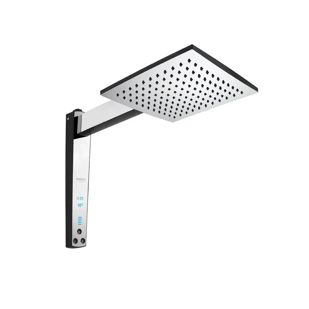 Chuveiro Elétrico Lorenzetti Century Digital 220V Cromado/Preto