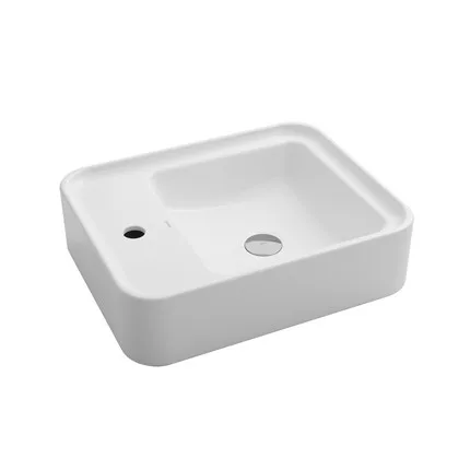 Cuba de Apoio para banheiro Retangular 50x40 Branca Docol Frame