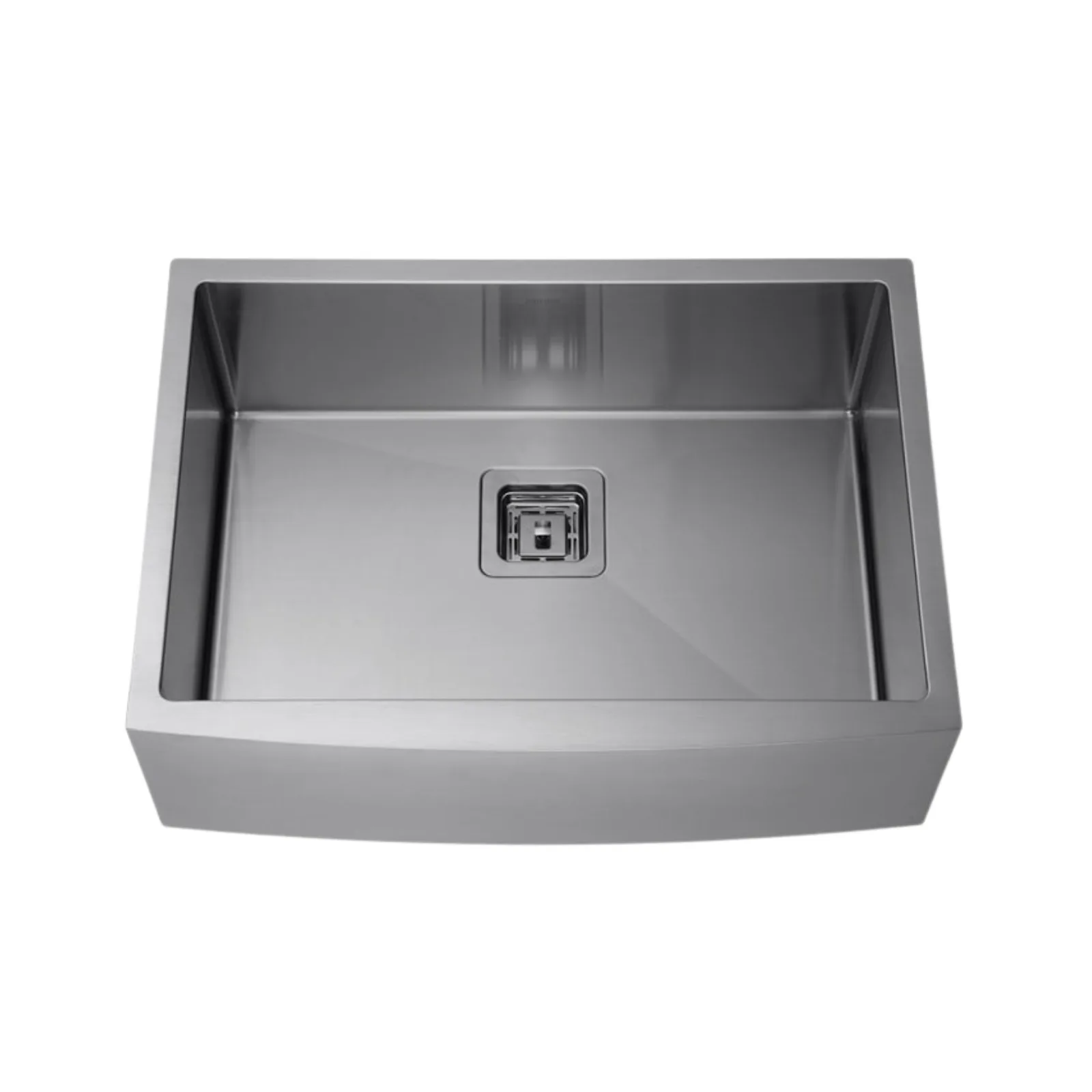 Cuba de Semi Encaixe Para Cozinha Inox Aço Escovado 65x48 Rubinettos Gourmet Americana