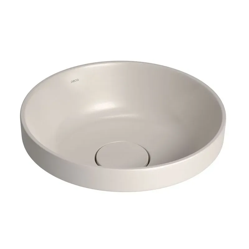 Cuba de Sobrepor para banheiro Redonda 30cm Barbante Deca L.22030