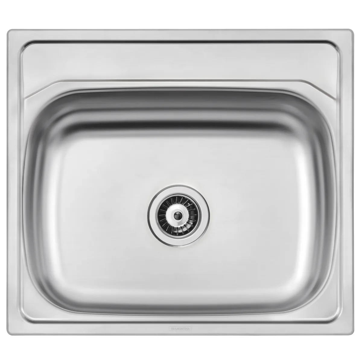 Cuba Inox de Sobrepor 64x56cm 1ch Sf Perf Tramontina
