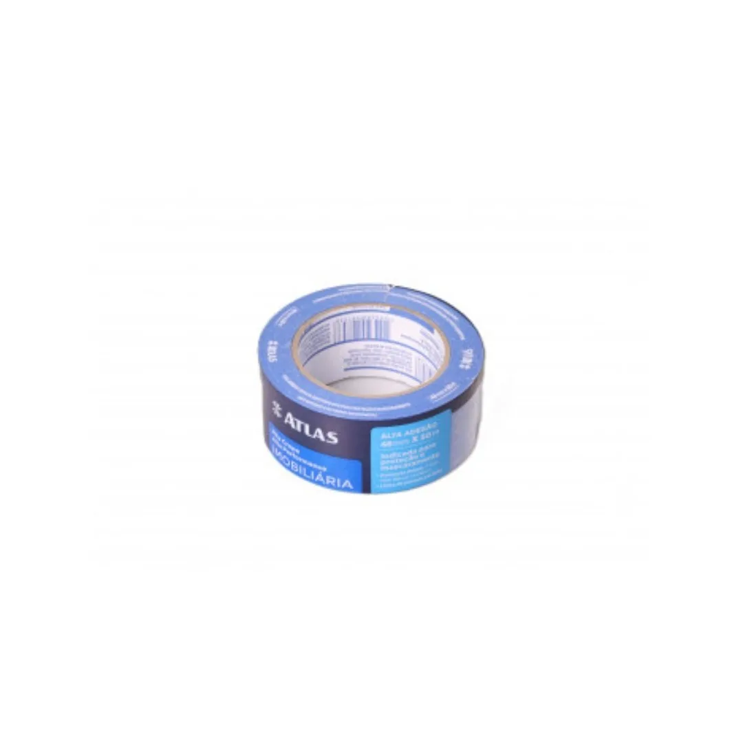 Fita Crepe Azul Imobiliaria Atlas 48mmx50m