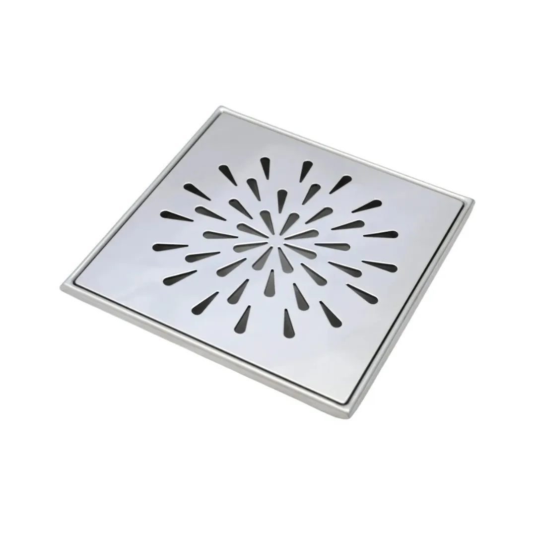 Grelha Gotas Invinox 10x10 Inox sem Base