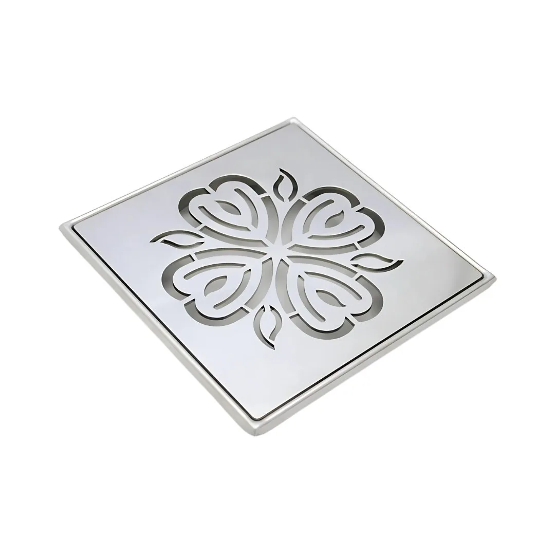 Grelha Flor Invinox 10x10 Inox sem Base