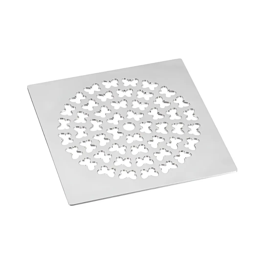 Grelha Borboletas Invinox 15x15 Inox sem Base