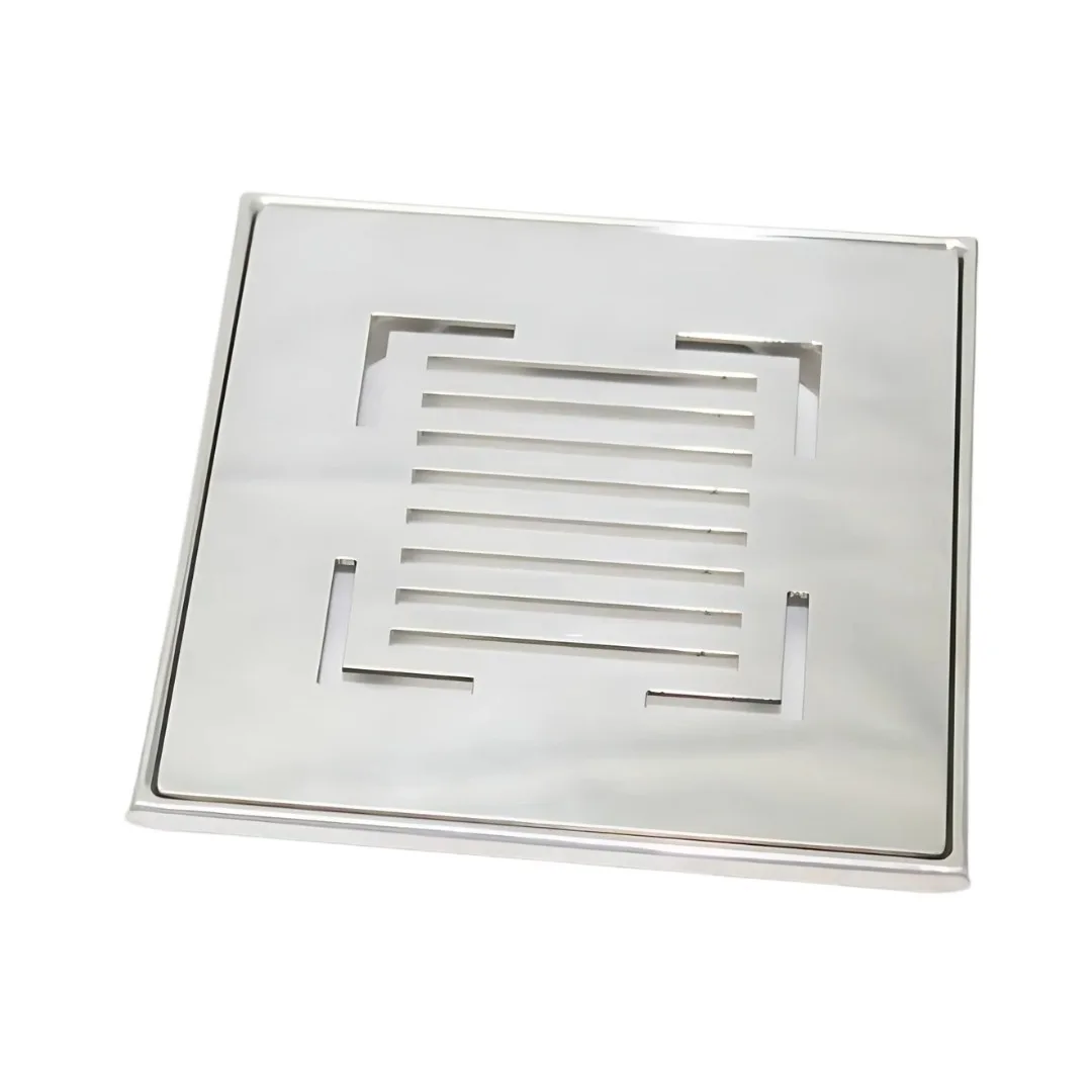 Grelha Flat Invinox Inox 10x10 sem Base