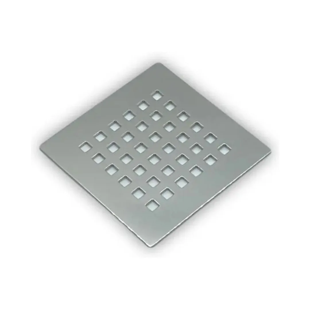 Grelha Invinox Cromado sem Base 9,4x9,4 Innova 4008