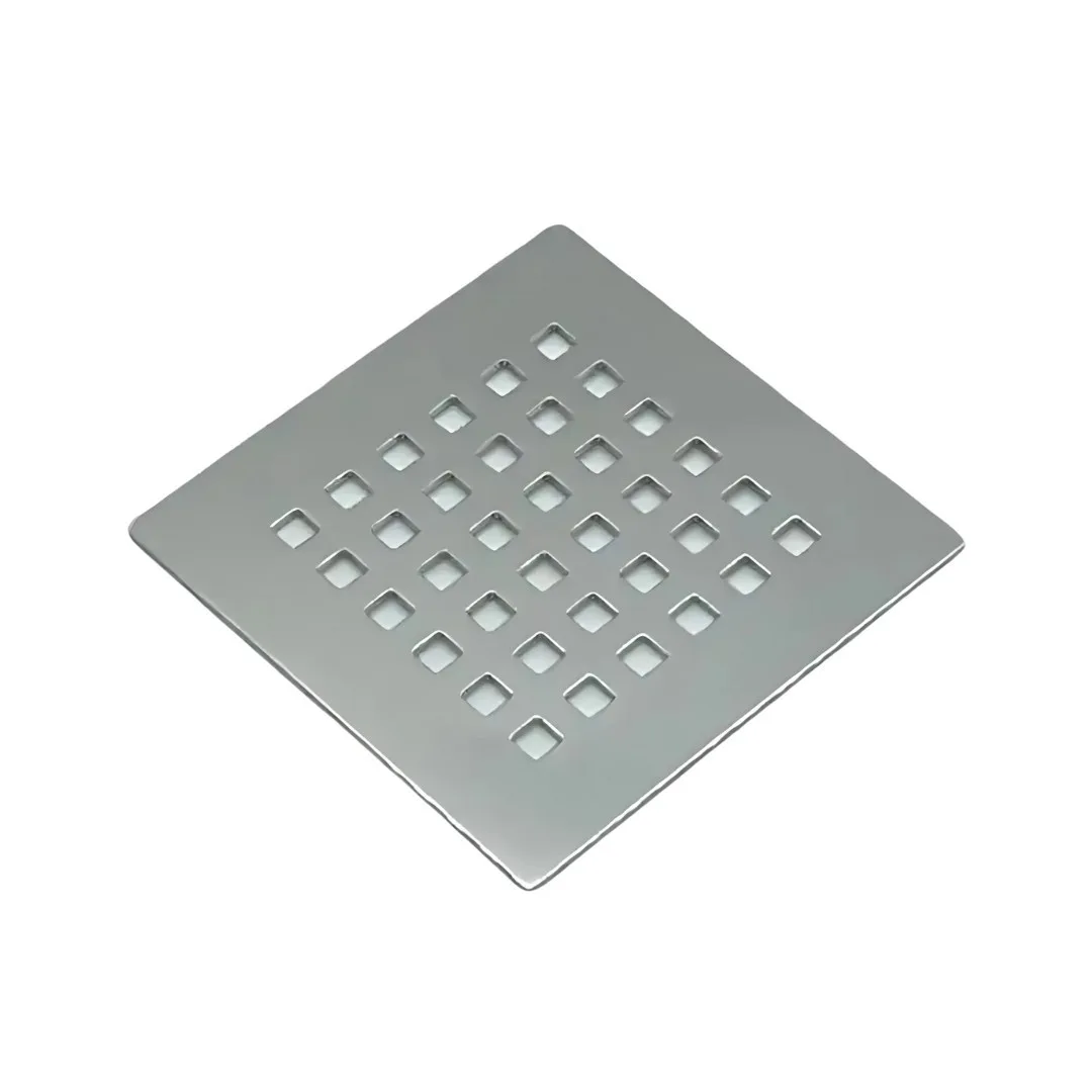 Grelha Quadrado Reto Invinox 15x15 Inox sem Base