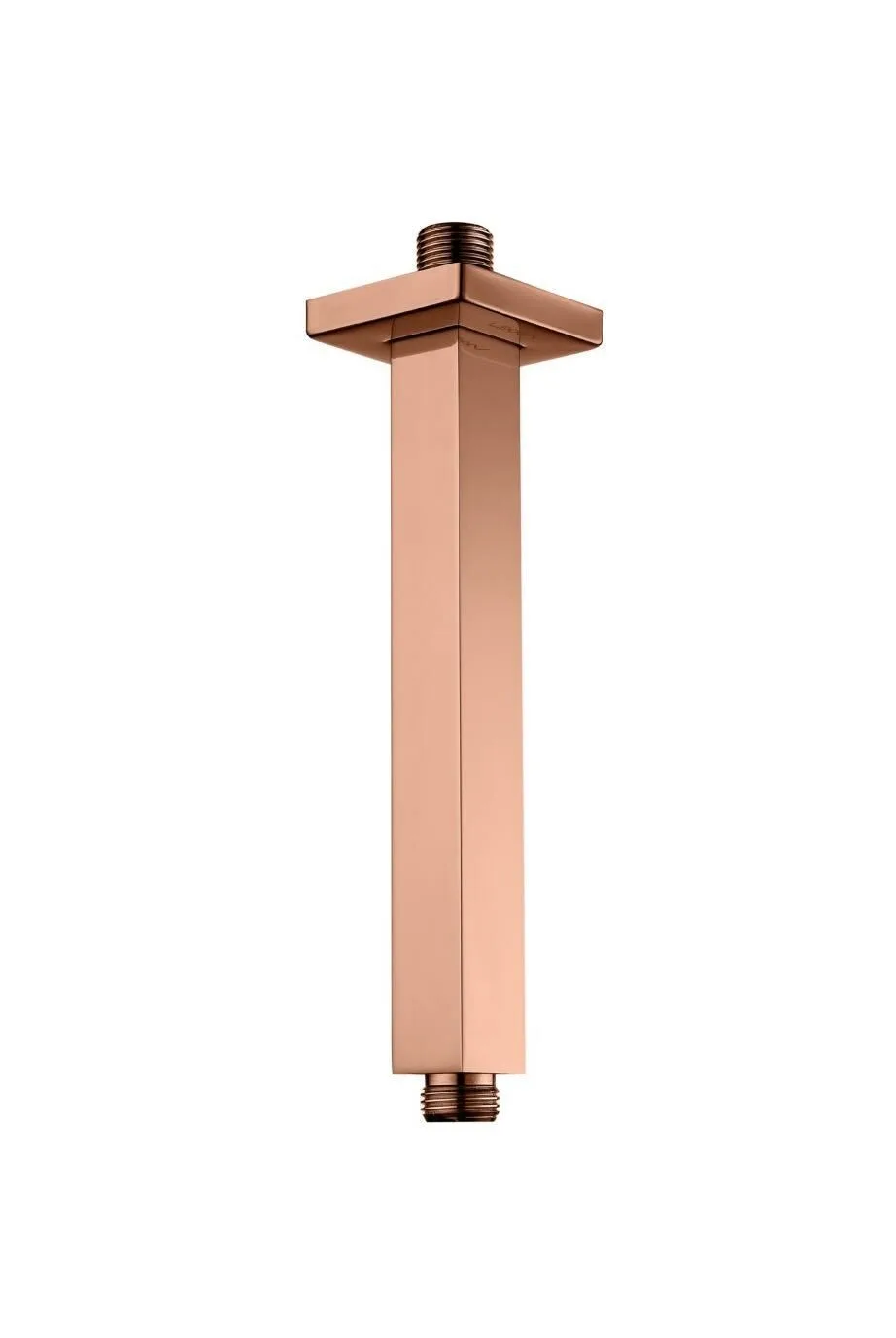 Haste para Ducha Teto 20cm Rosé Gold Lexxa Bagno LX07RG