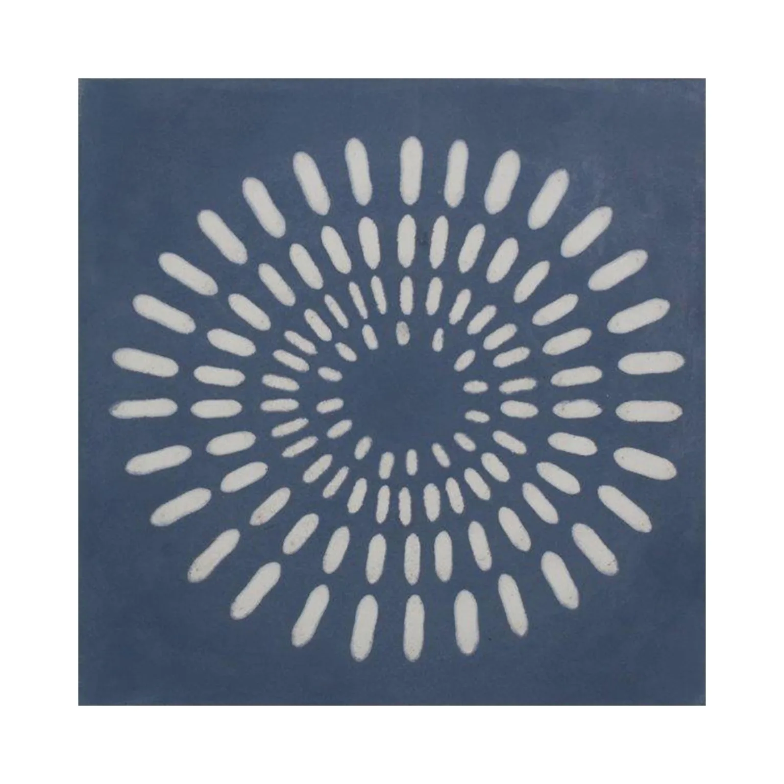 Listello Azul Decorativo 20x20 Decortiles Calu Mar Ourico Bold