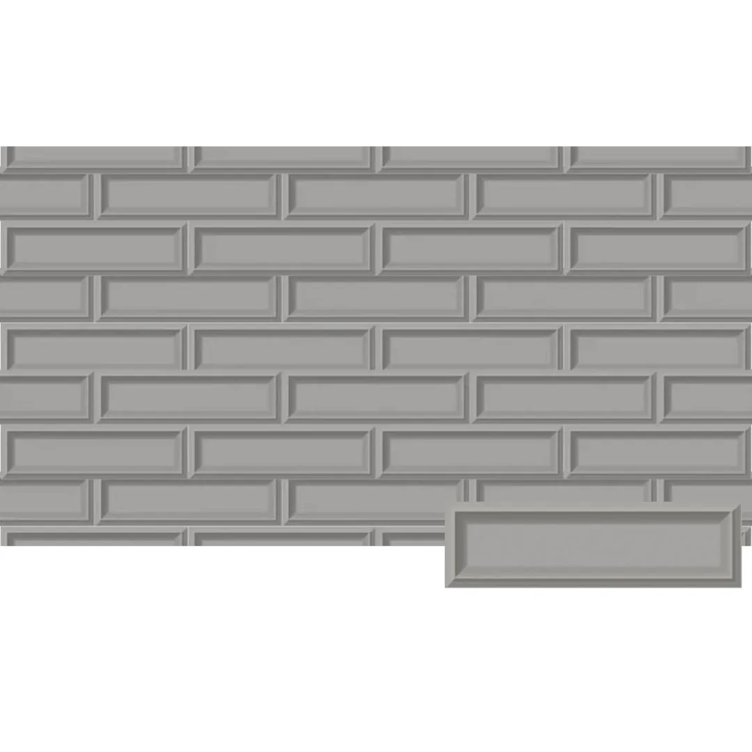 Listello Ceusa Invertido Cinza 7,0X24,0