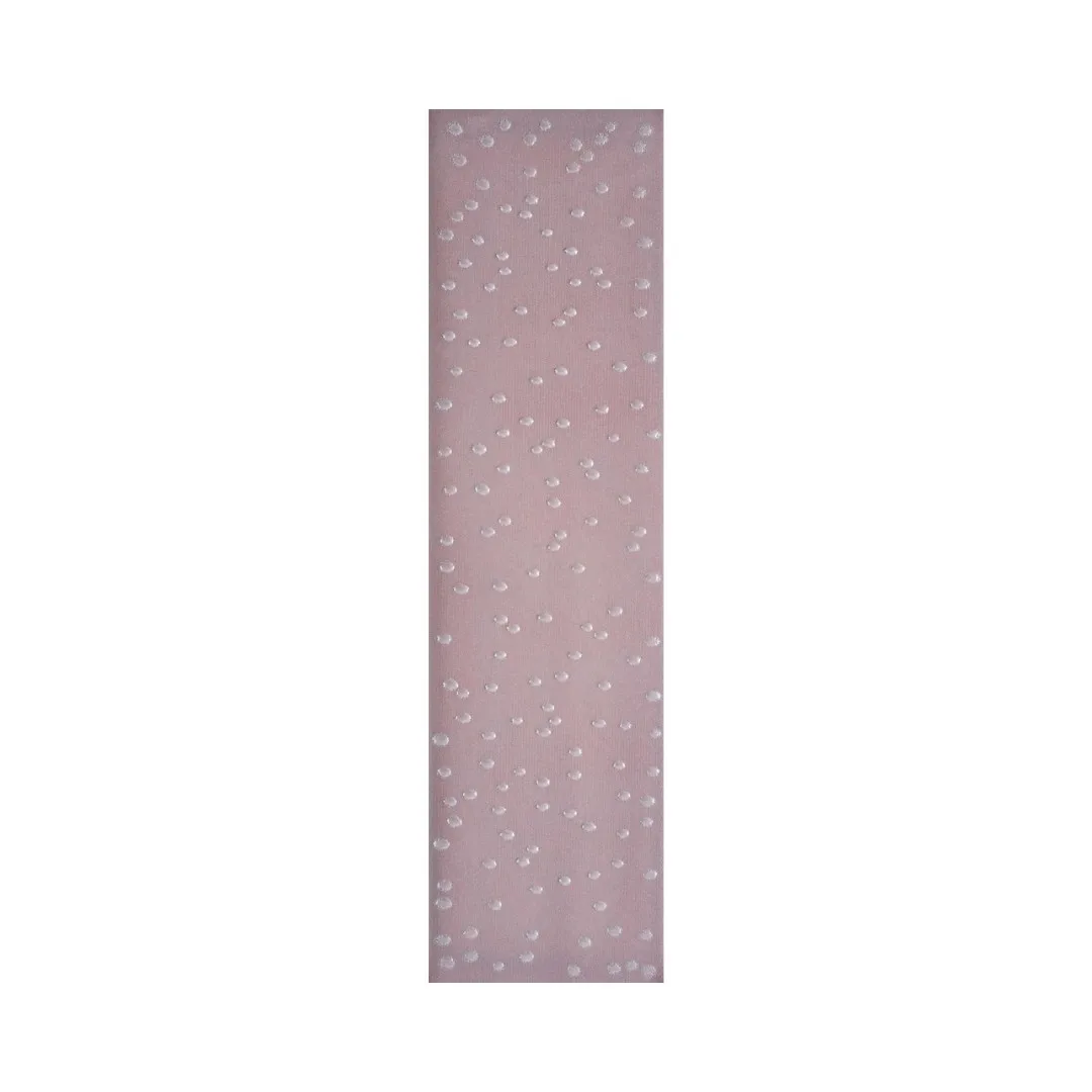 Listello Roxo Metalizado 7x25 Aquarela Punto Lavanda Bold "A"