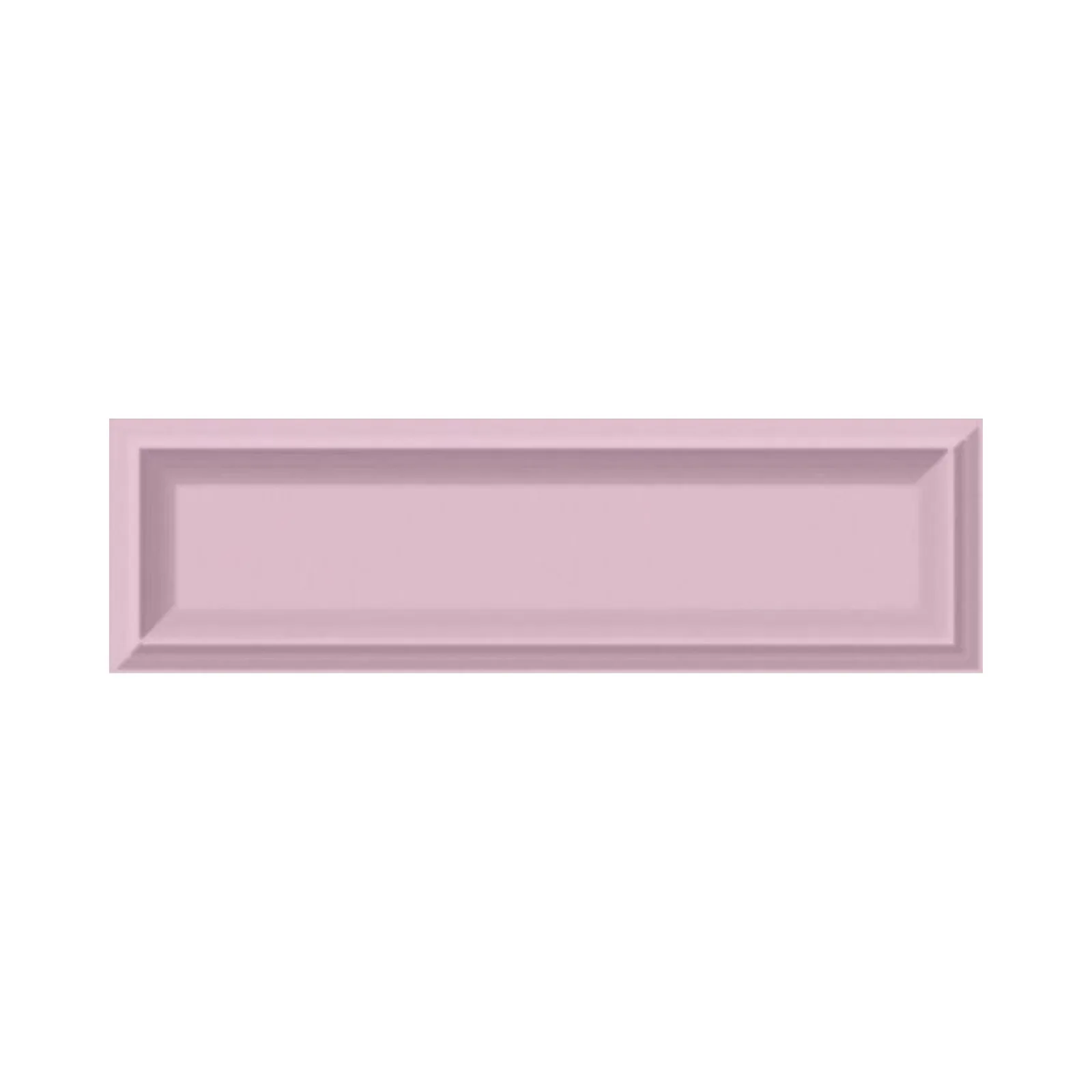 Listello Rosa Brilhante 8x25 Ceusa Invertido Kit (25pc)