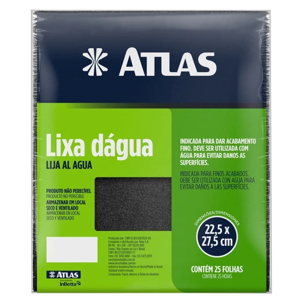 Lixa Atlas D'água 30/320