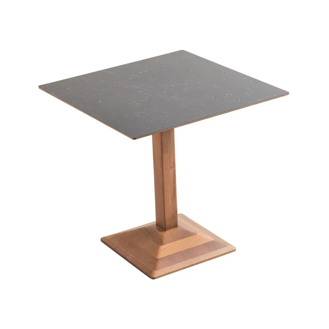 Mesa Corporativa Base Madeira Maciça 80 X 80 X 76 Gottems Leme