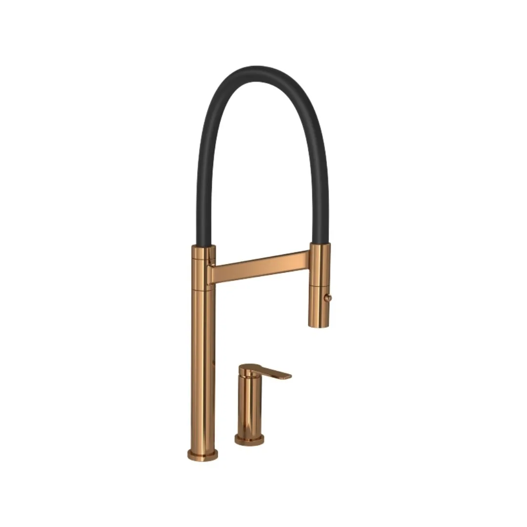 Misturador Deca Colore Cozinha Monocomando 2289 Red Gold