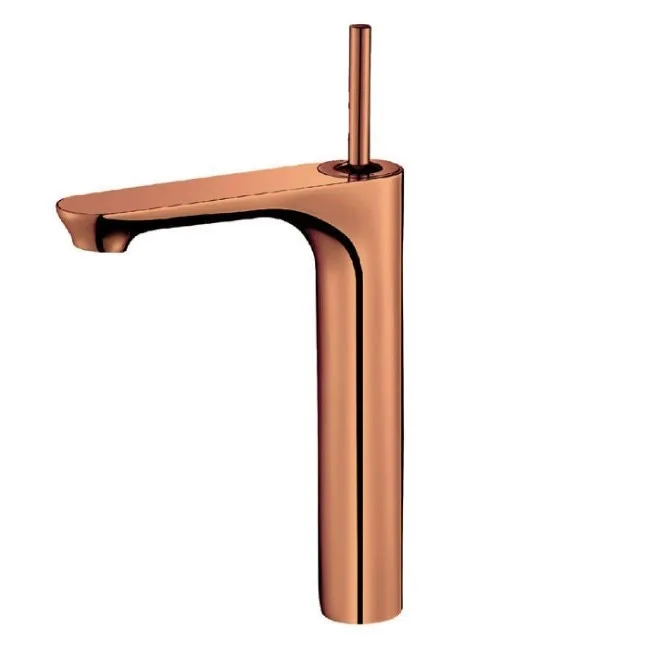 Monocomando de banheiro 251mm Moove Rosé Gold