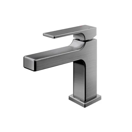 Monocomando Docol Edge Grafite Escovado Monoc para banheiro Mesa