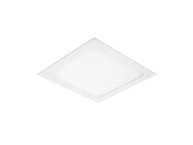 Painel Taschibra Led 12W Lux Quadrado Embutir 3000k