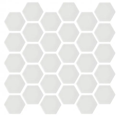 Pastilha Decortiles Sixties 5x5 "A" White Br (1.65m2 /caixa)