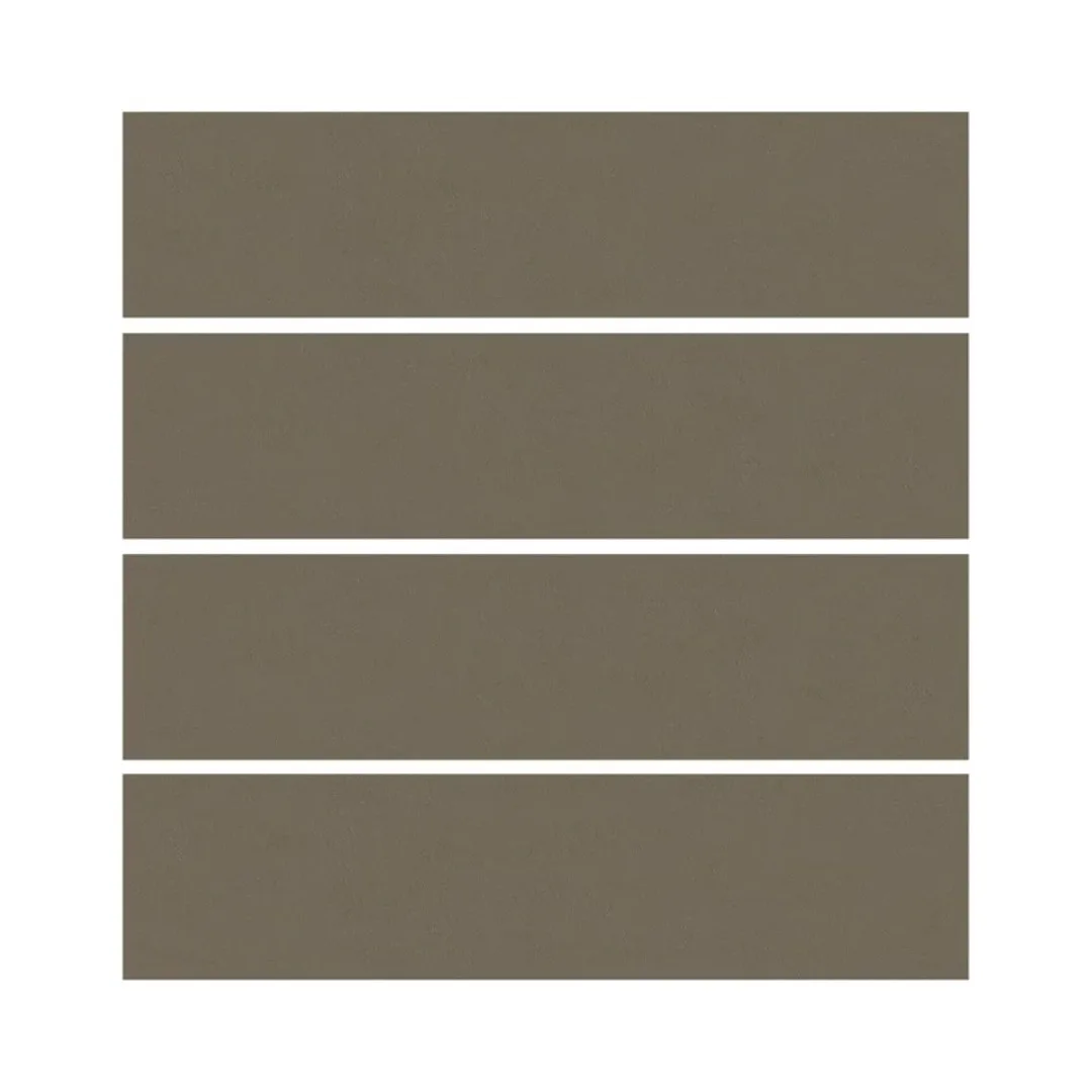 Pastilha Marrom Olive Mate 09x37 Portobello Surfaces Flat "A"
