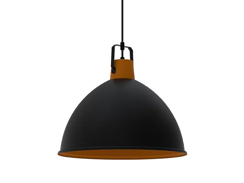 Pendente Taschibra Factory G Preto Fosco