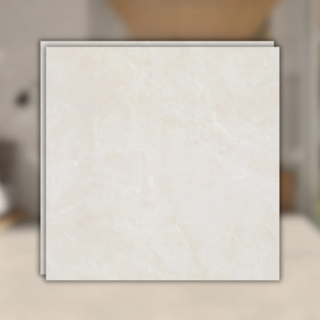 Piso Off White Polido Esmaltado 90x90 Portobello Moonlight Off White RET "A"