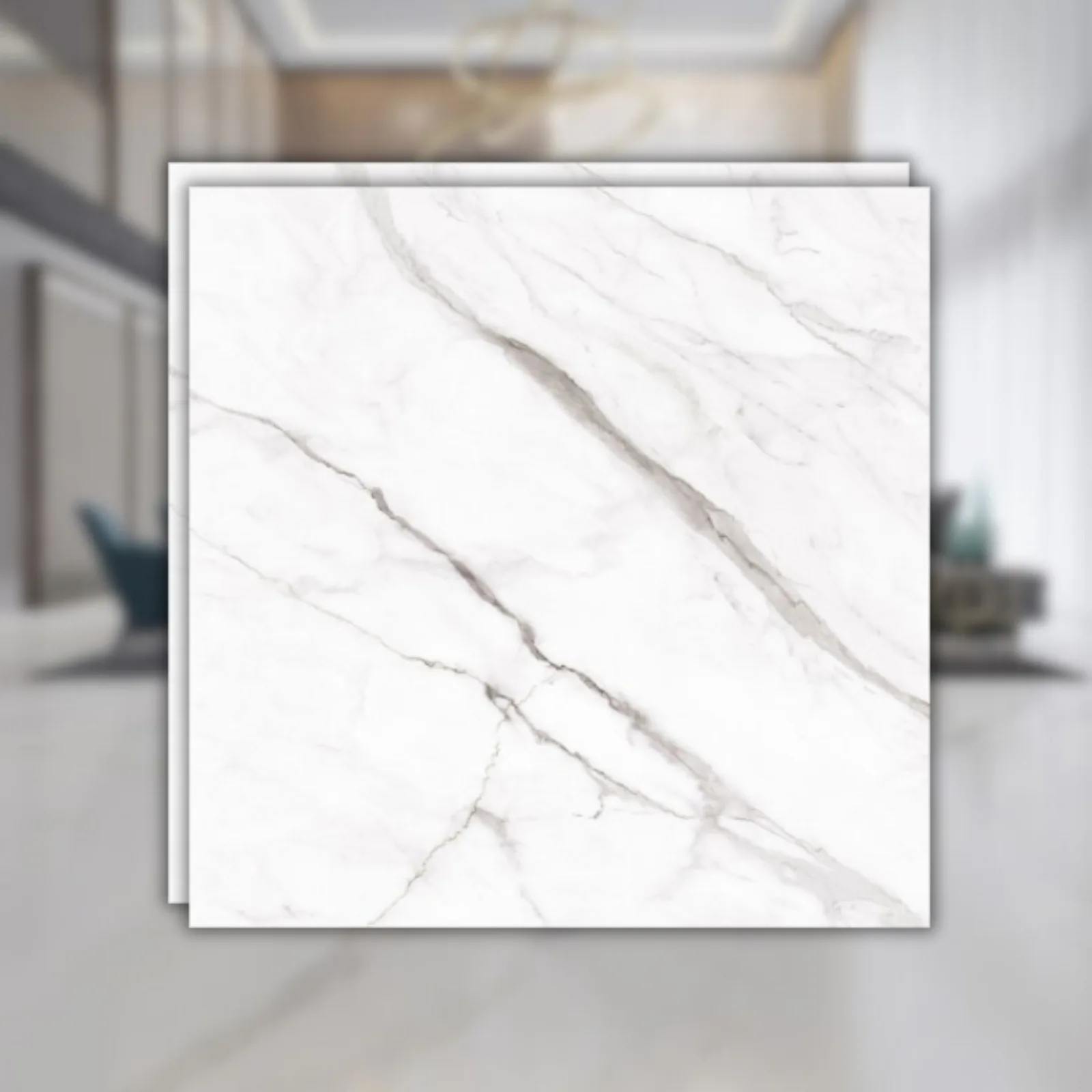 Porcelanato Biancogres Calacata 90x90 Altissimo Satin RET "A"