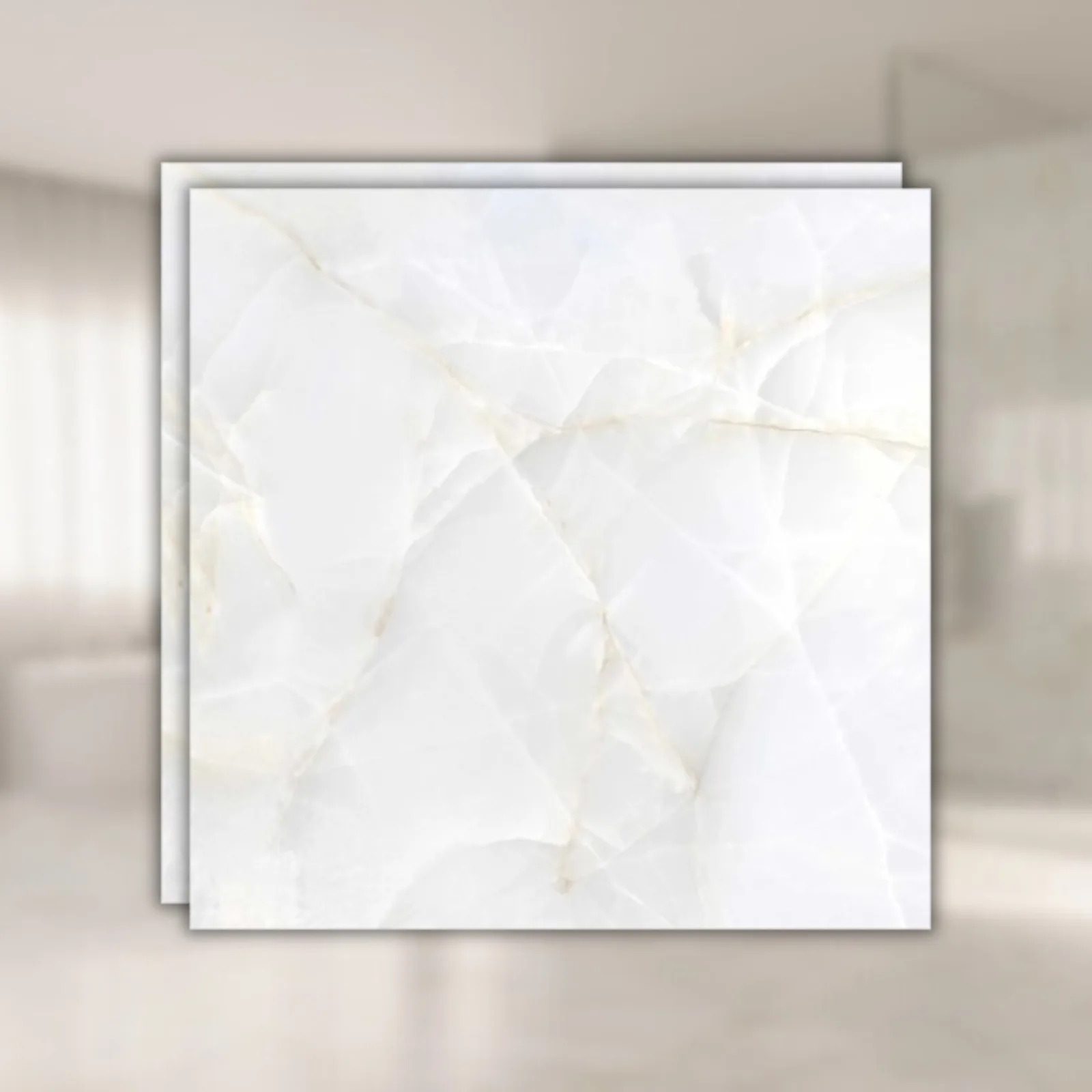 Porcelanato Biancogres Ivory 80x80 RET "A" Bianco Satin