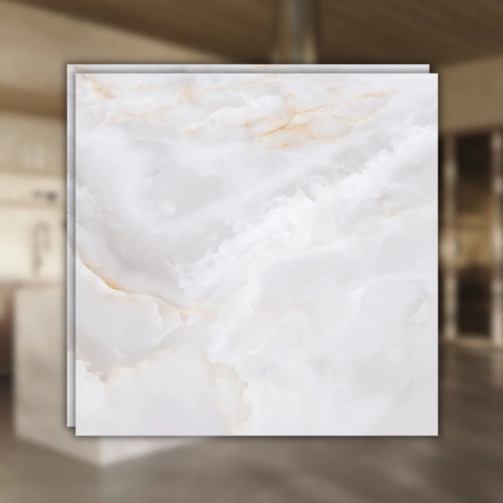 Porcelanato Biancogres Onix 60x120 Bianco Lux Polido RET "A"