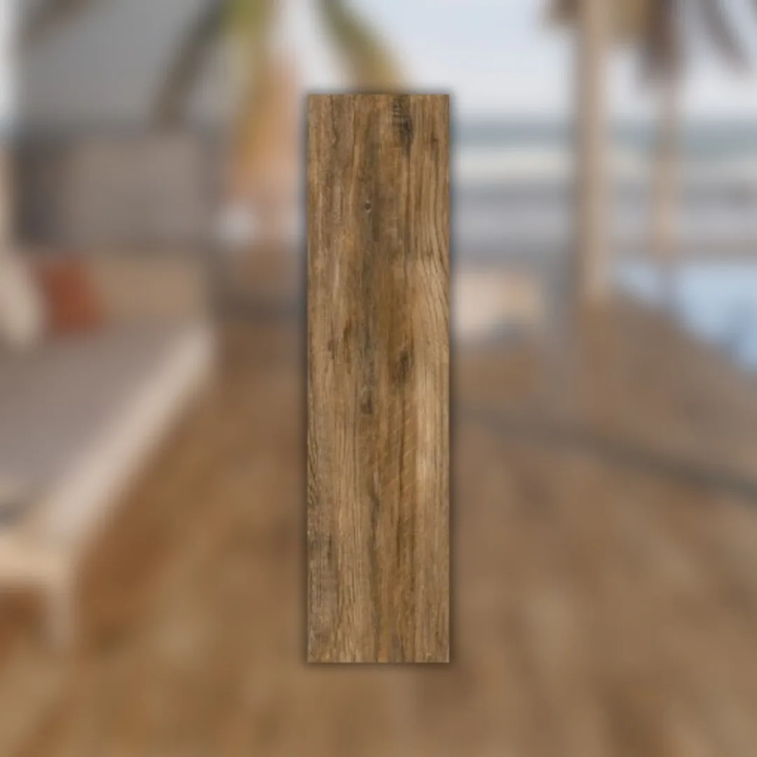 Porcelanato Marrom Natural 30x120 Ceusa Demeter Bw RET "A"