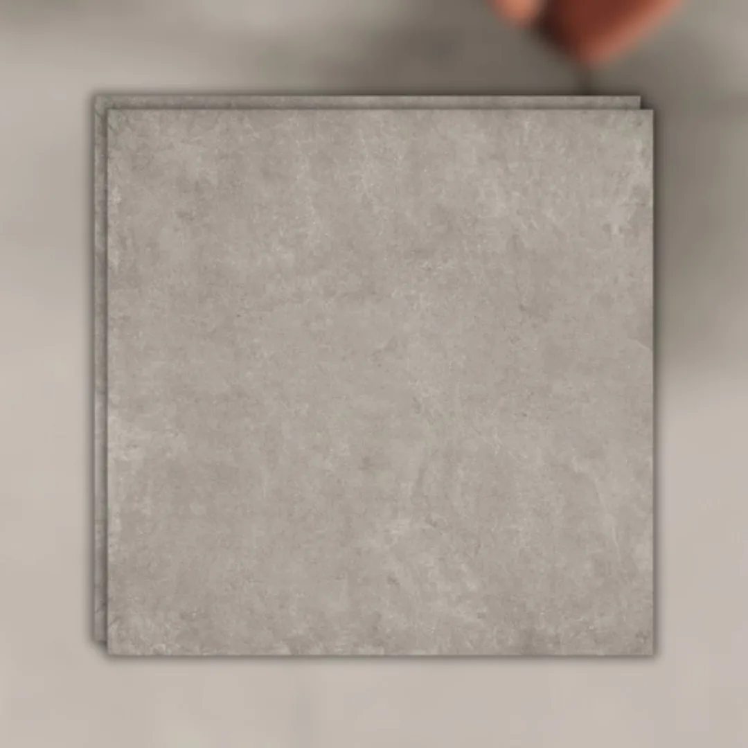 Piso Cinza Natural 160x160 PortoBello Fuso Viking RET "A"