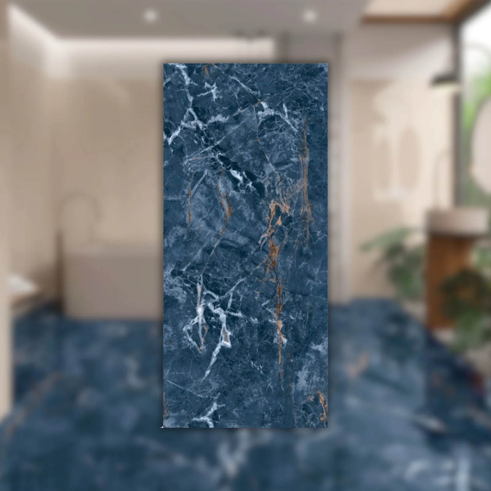 Porcelanato Damme Del Mare 61x120 RET "A" Polido