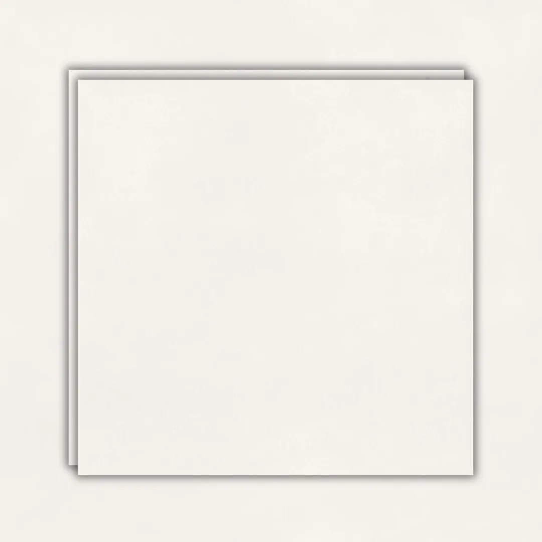 Porcelanato Branco Acetinado 121x121 Damme York Bianco RET "A"