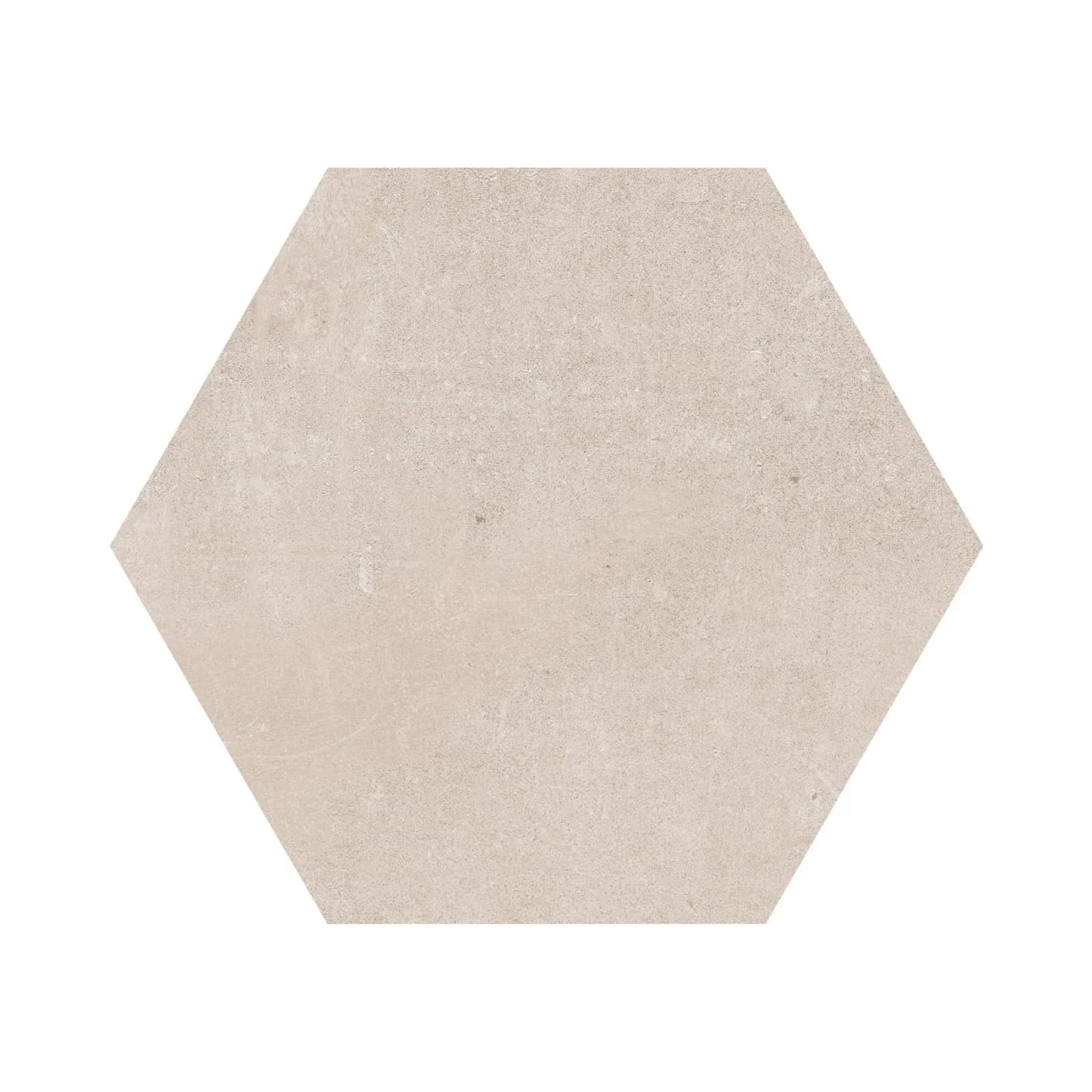 Porcelanato Bege Mate 18x20,8 Decortiles Sampa Hex Fendi Bold "A"