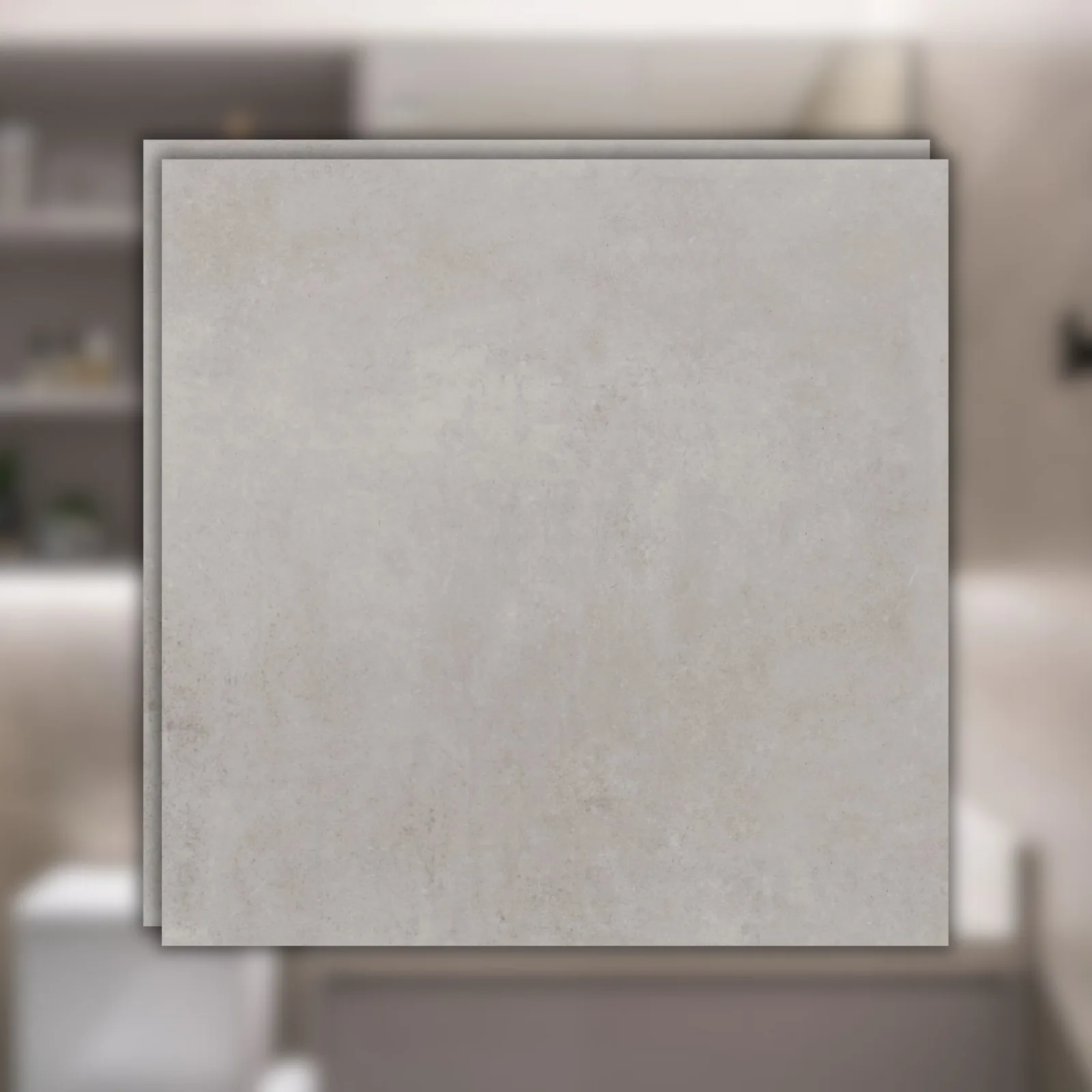 Porcelanato Eliane Brera 90x90 Cimento Acetinado RET "A"