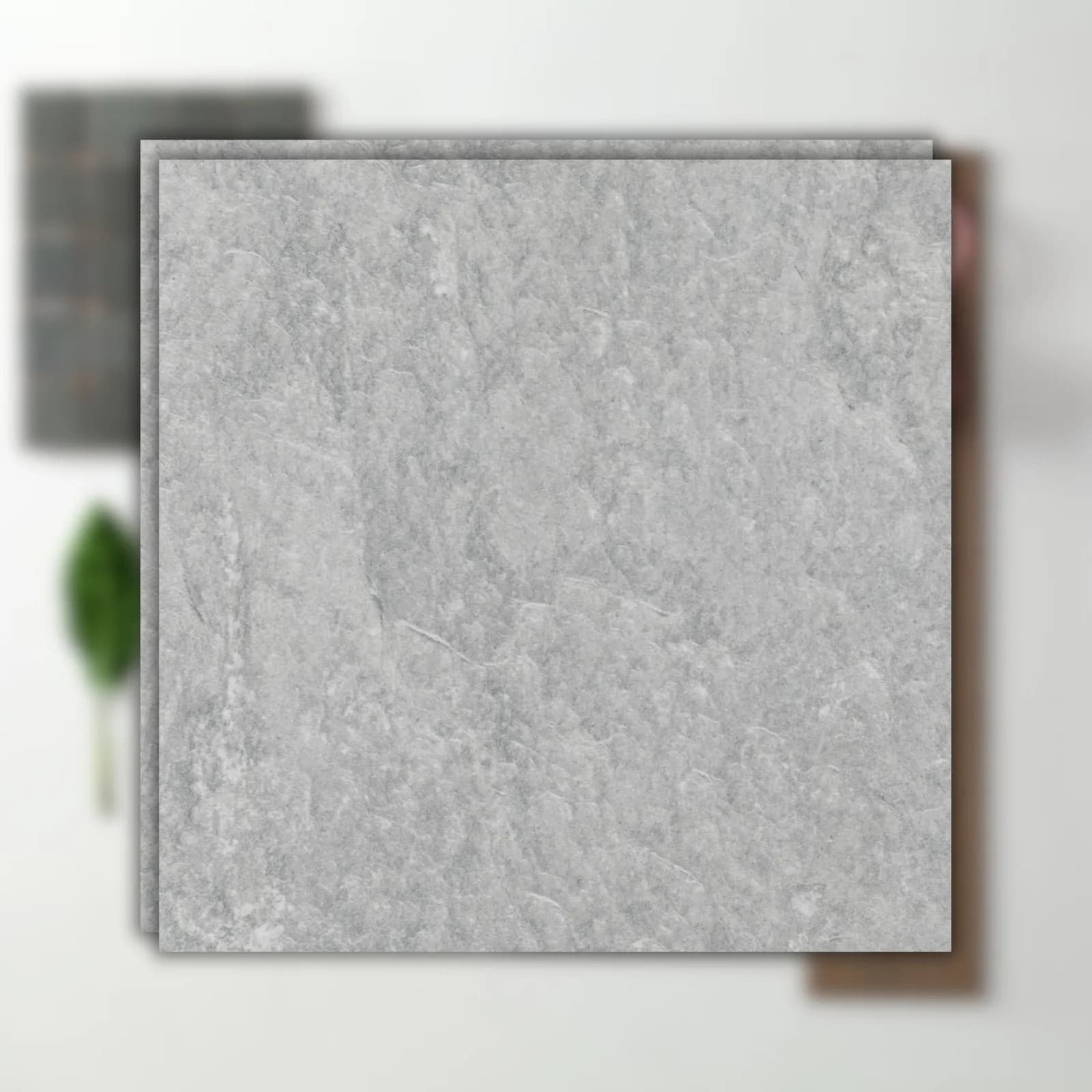 Porcelanato Cinza Mate 20x20 Eliane Capri Glacial Bold "A"