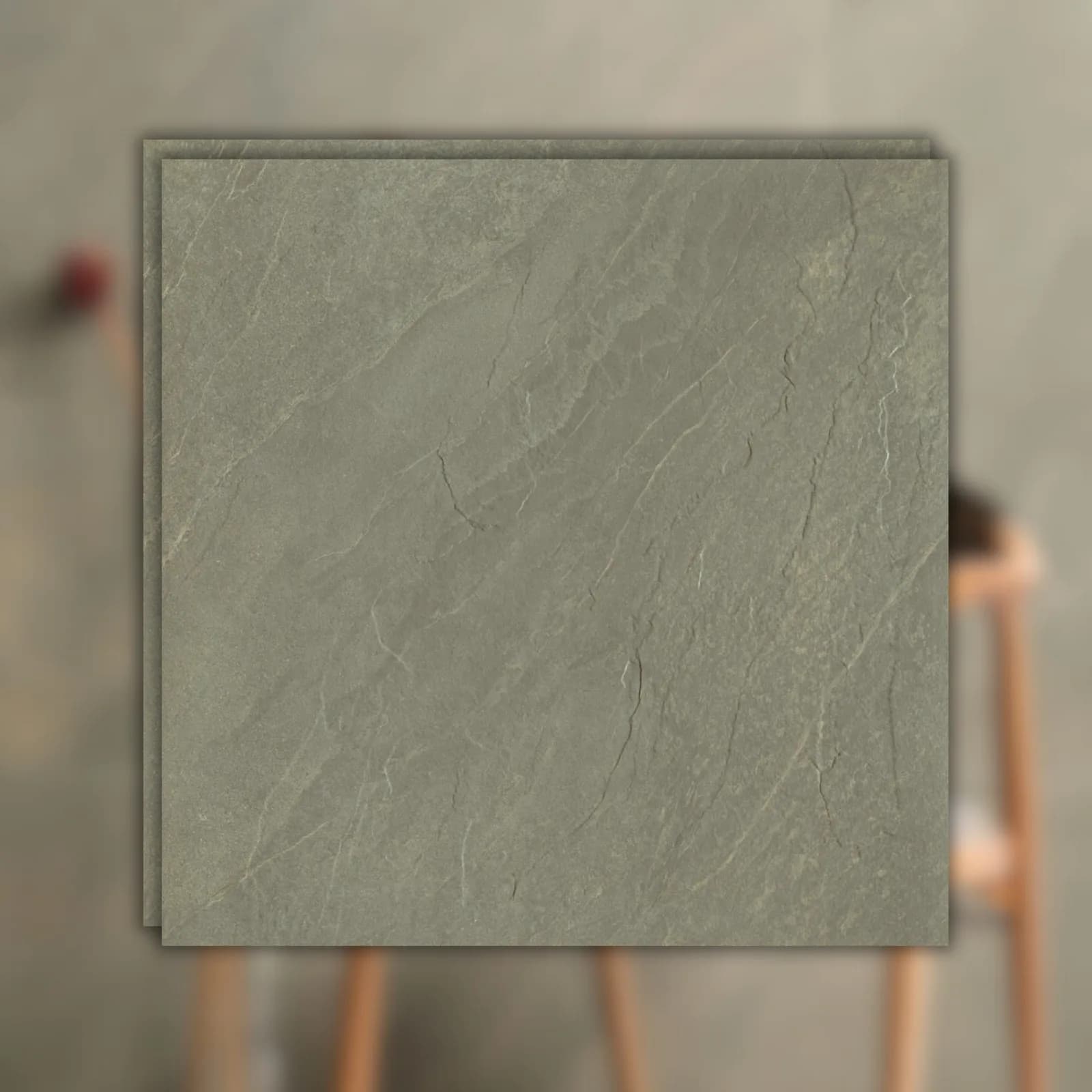 Porcelanato Eliane Cite Ita Ardosia 90x90 Agave RET "A"