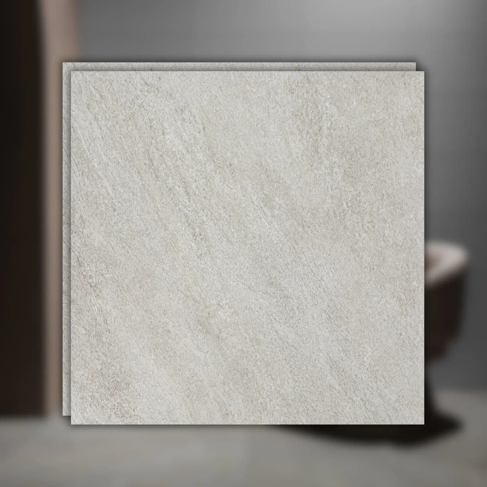 Porcelanato Gris Acetinado 90x90 Eliane Cite Ita Thome RET "A"