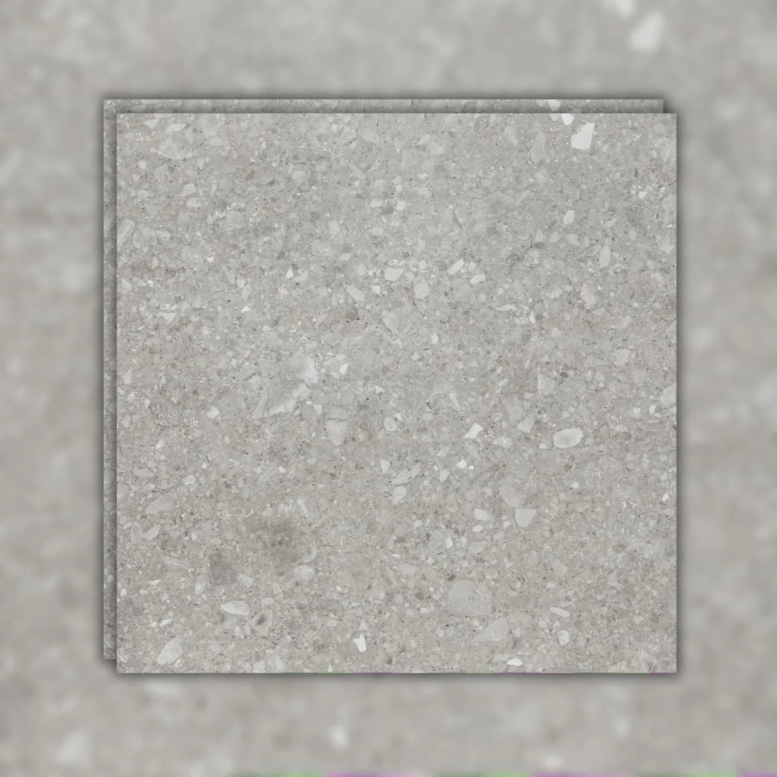 Porcelanato Eliane Iseo 90x90 Grigio Externo RET "A'