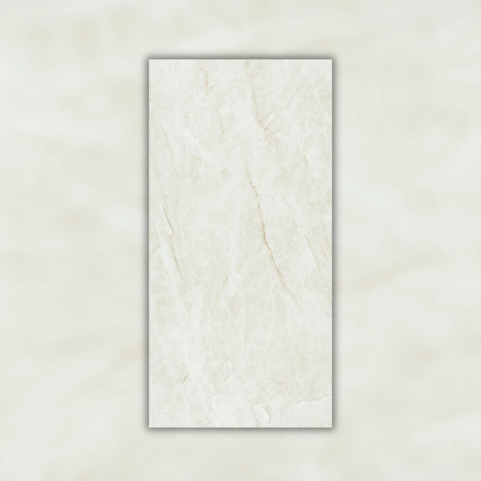 Porcelanato Branco Polido 60x120 Eliane Mahal Cristal RET "A"