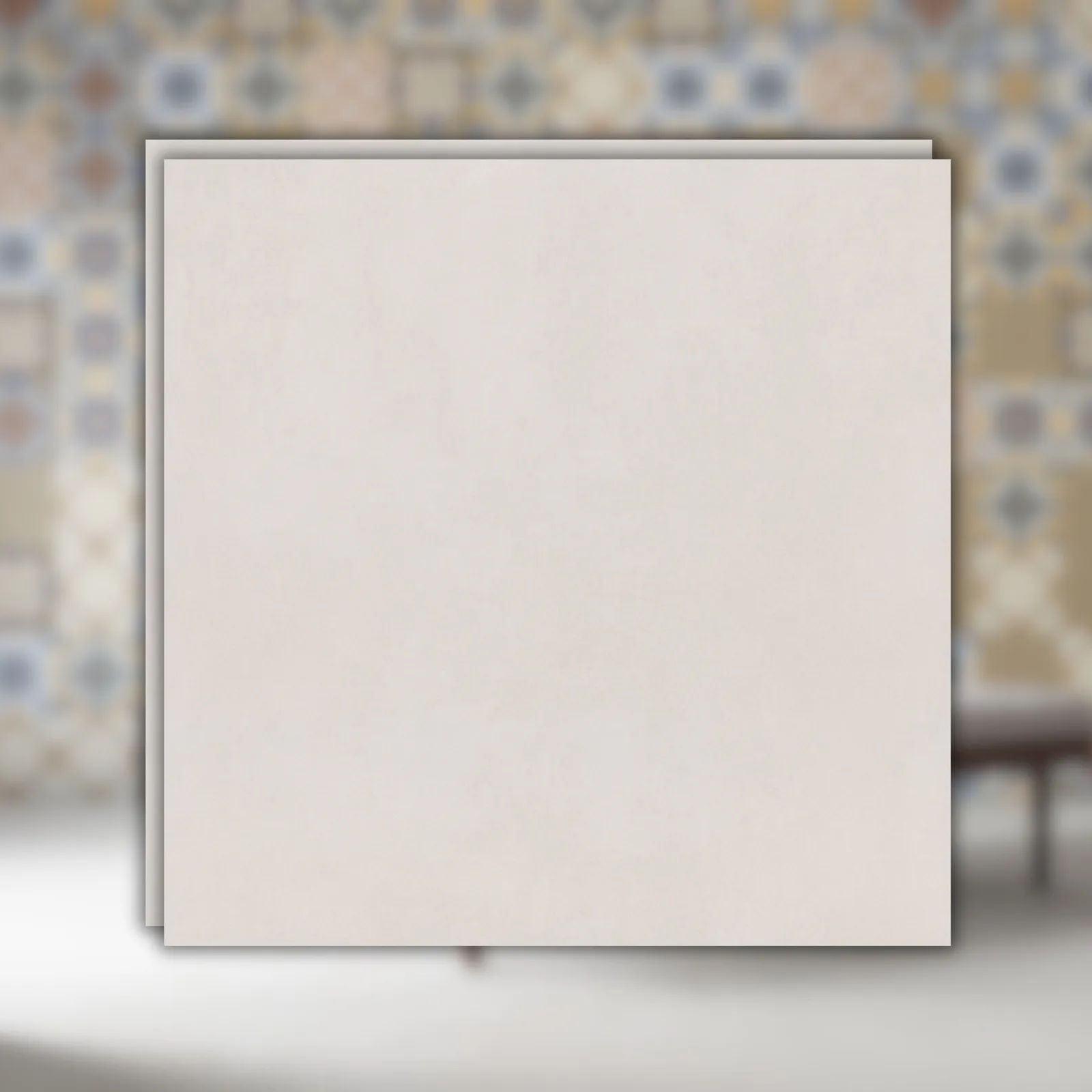 Porcelanato Eliane Munari 60x60 Branco Acetinado RET "A"