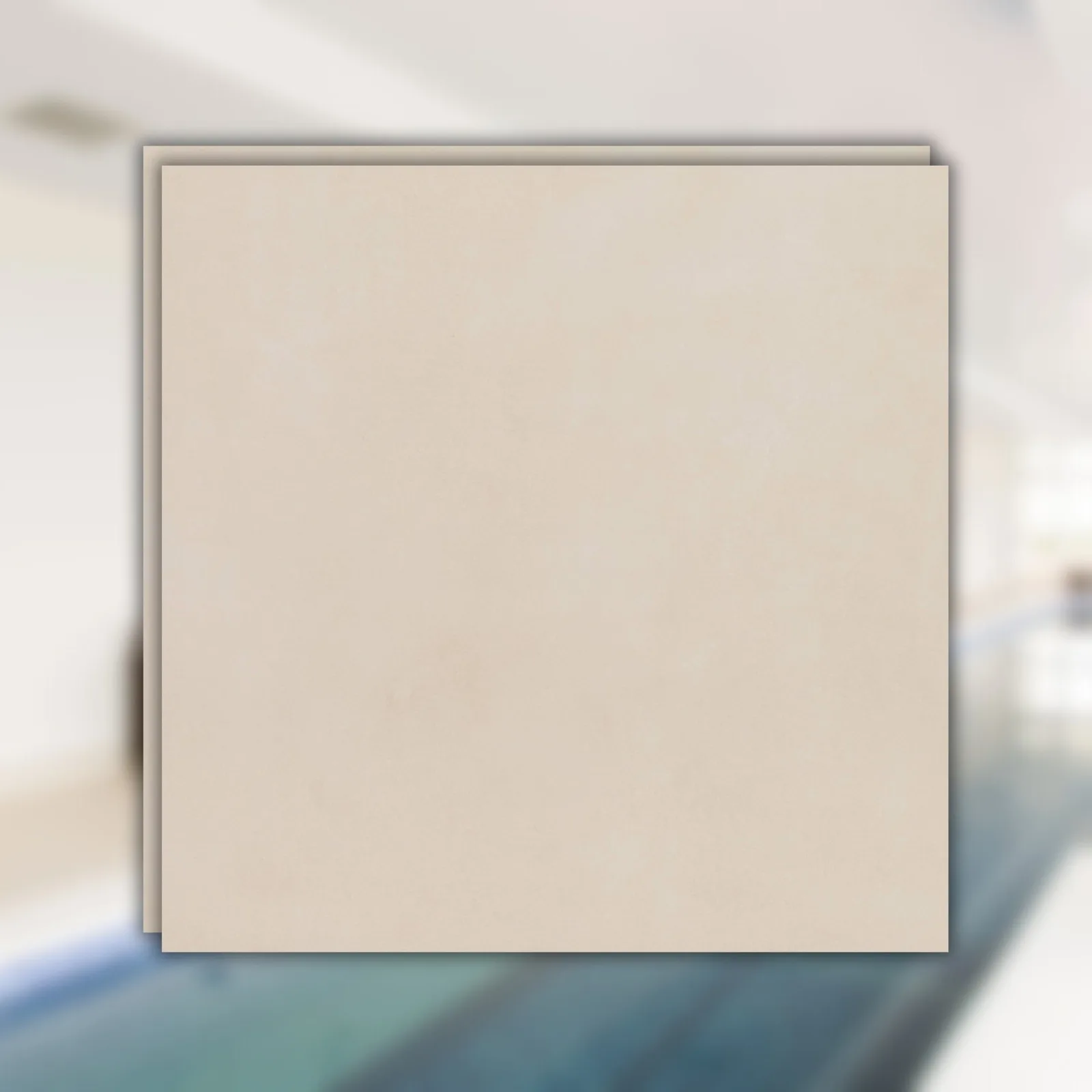 Porcelanato Bege Externo 60x60 Eliane Munari Marfim RET "A"