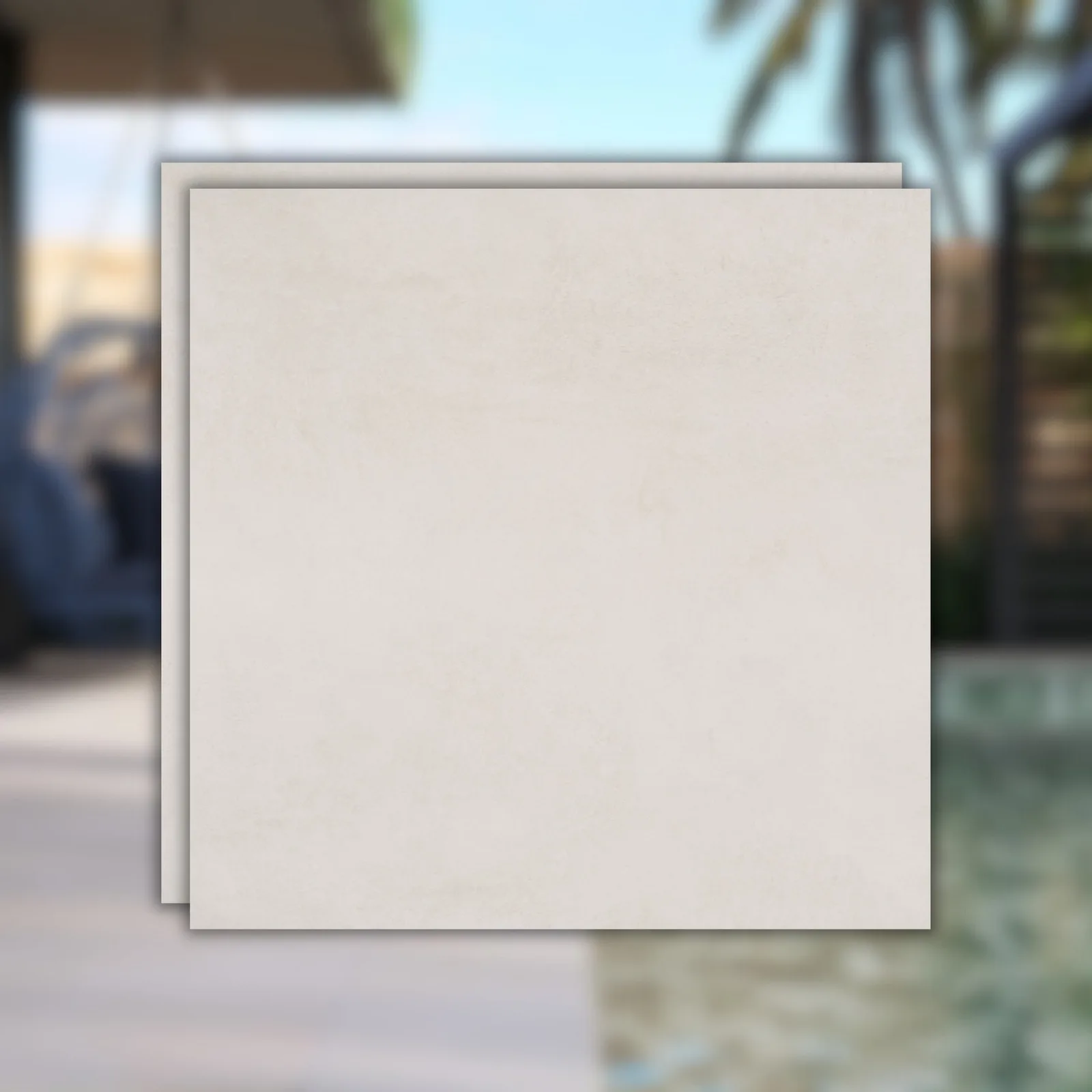 Porcelanato Eliane Munari 90x90 Branco Externo RET "A"