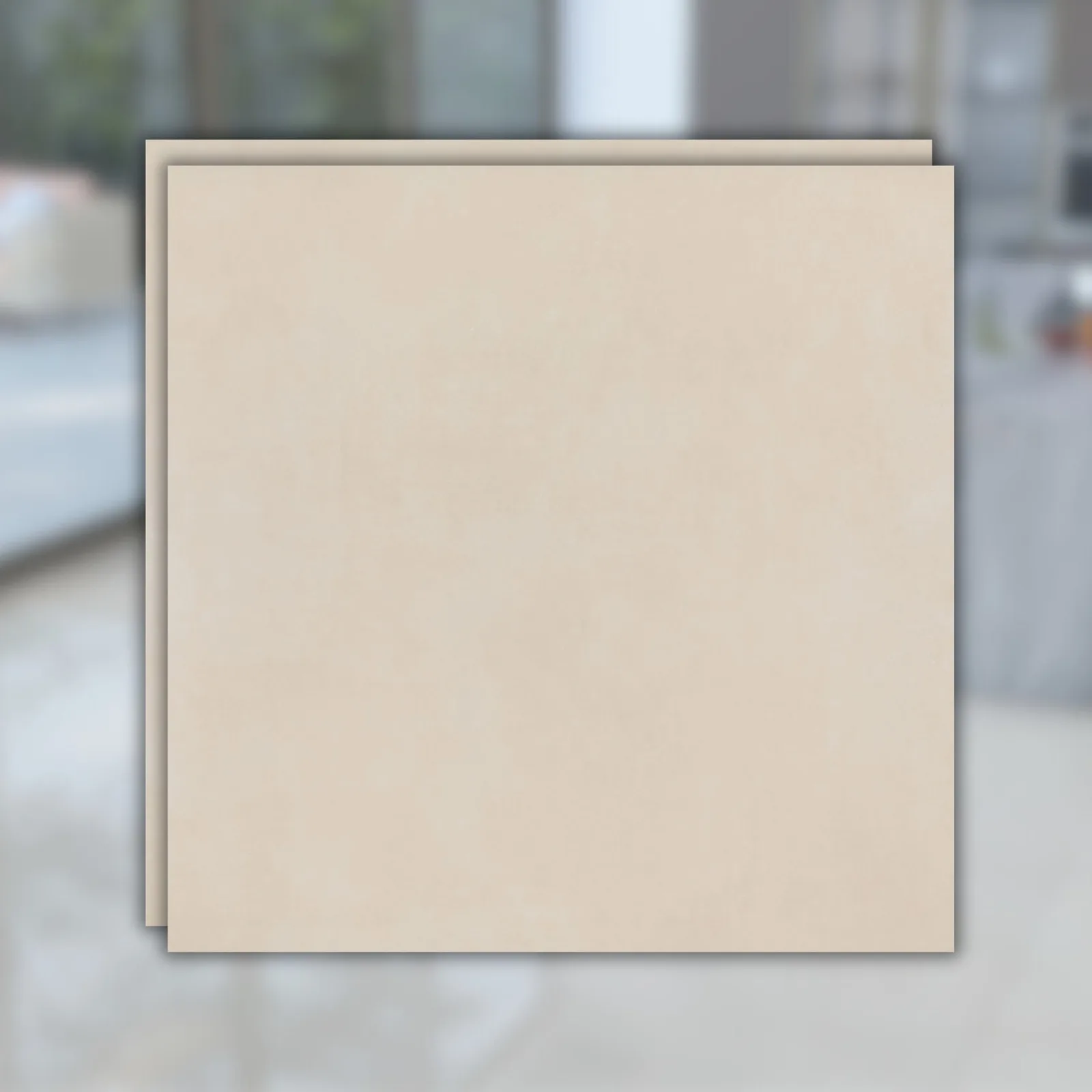 Porcelanato Bege Externo 90x90 Eliane Munari Marfim RET "A"